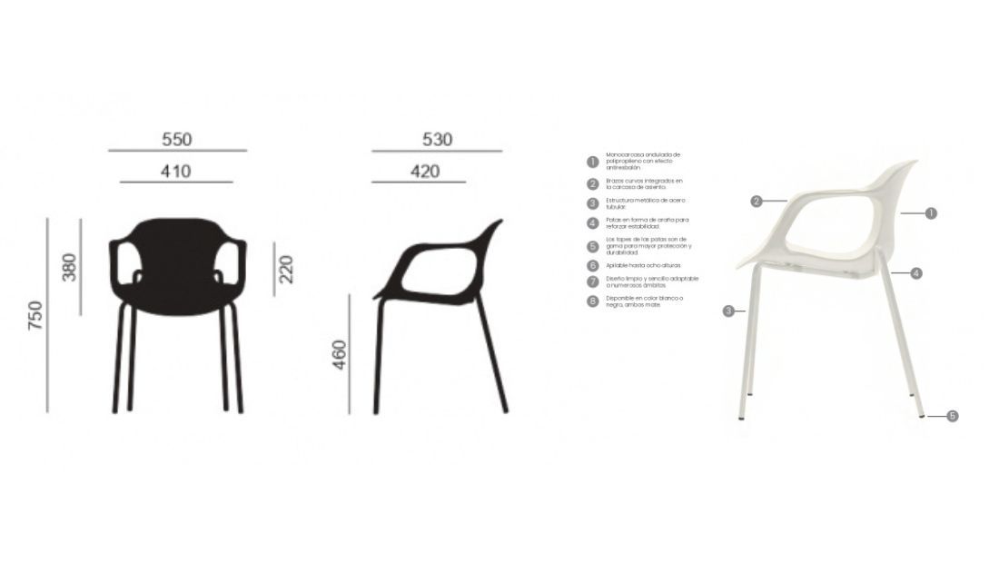 Silla Confidente - Bari Euromof